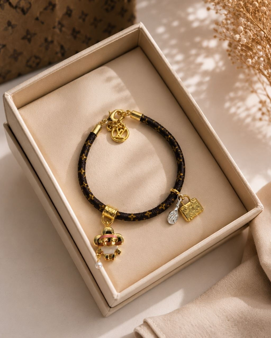 LV Vivienne Charm Bracelet