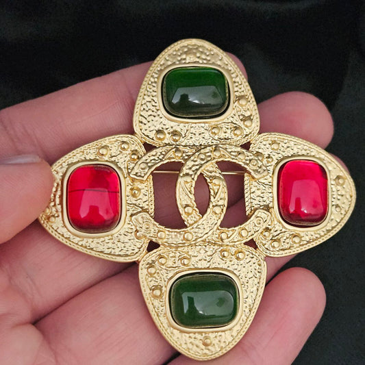 Fashion Brooch with Italian Design