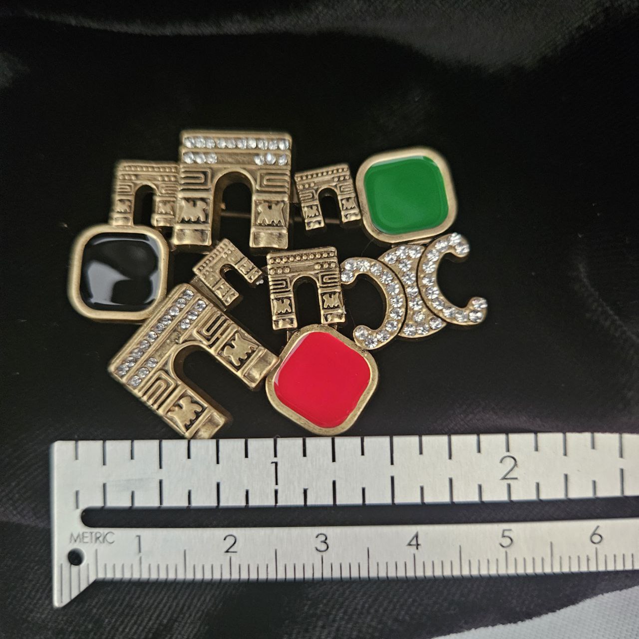 Fashion Brooch with Italian Design