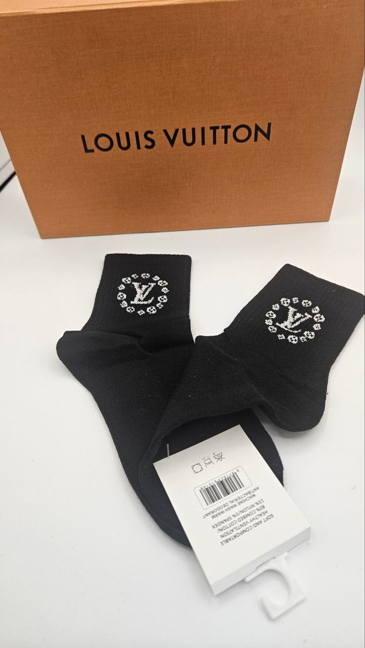 Fashion LV Short Socks