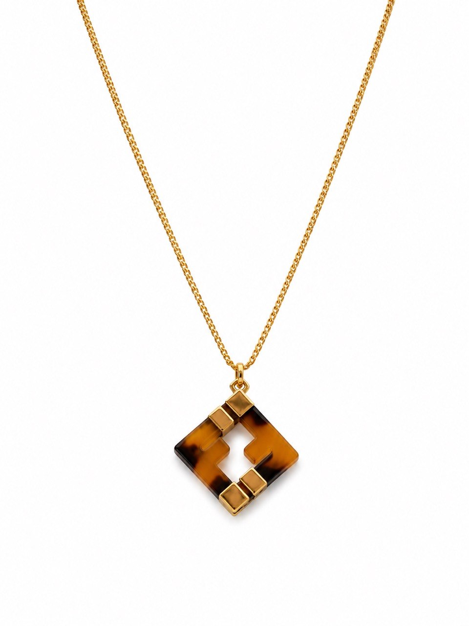 FF Tortoise Pendant Necklace