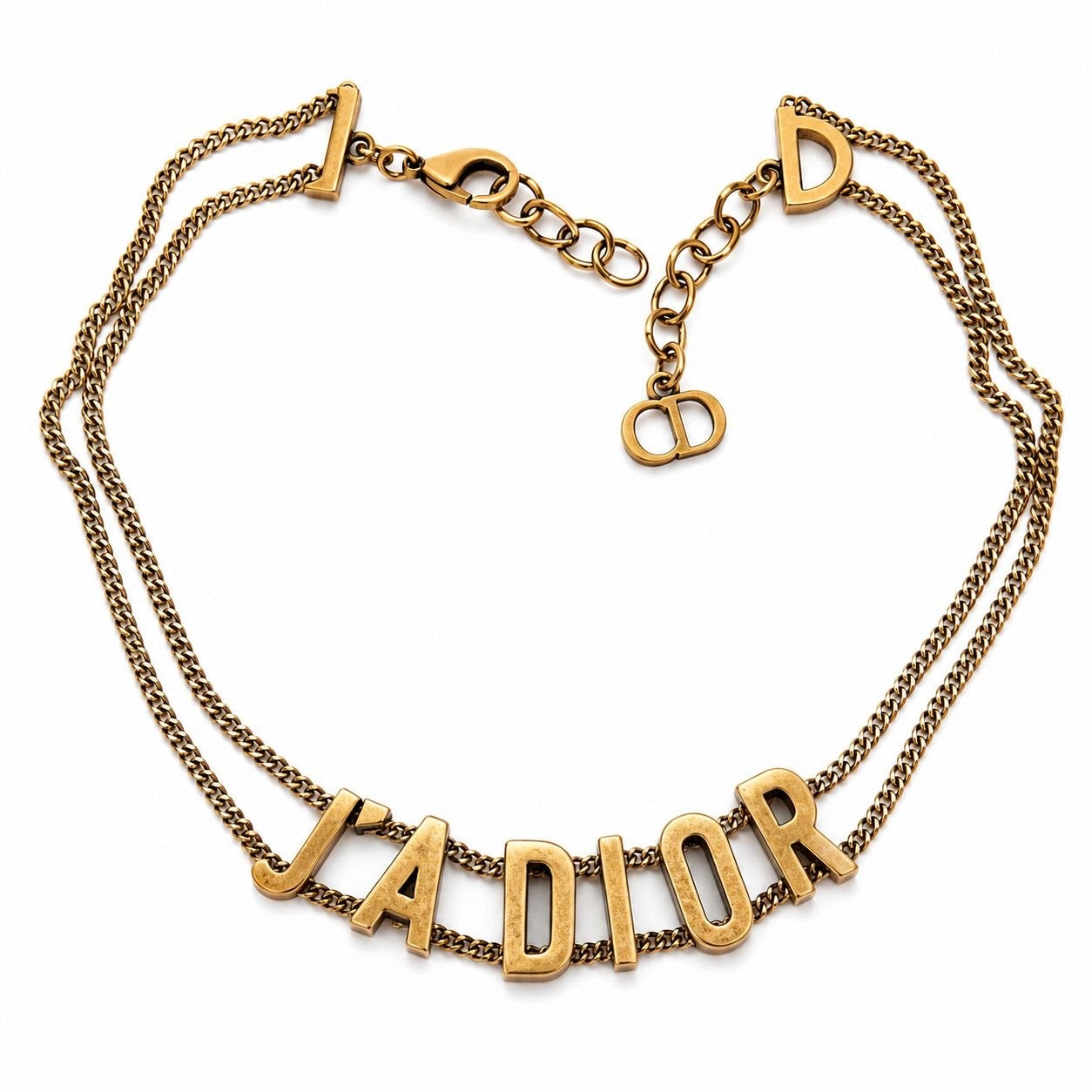 Dior J’Adior Letter Necklace