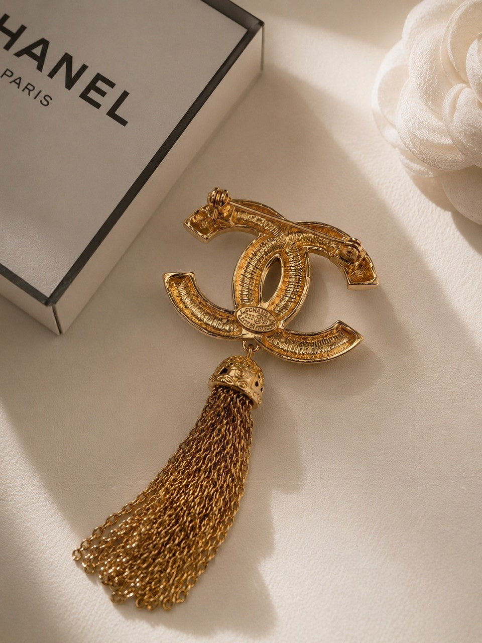 CC Tassel Brooch
