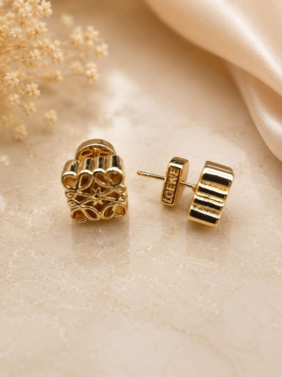 Loewe Anagram Stud Earrings