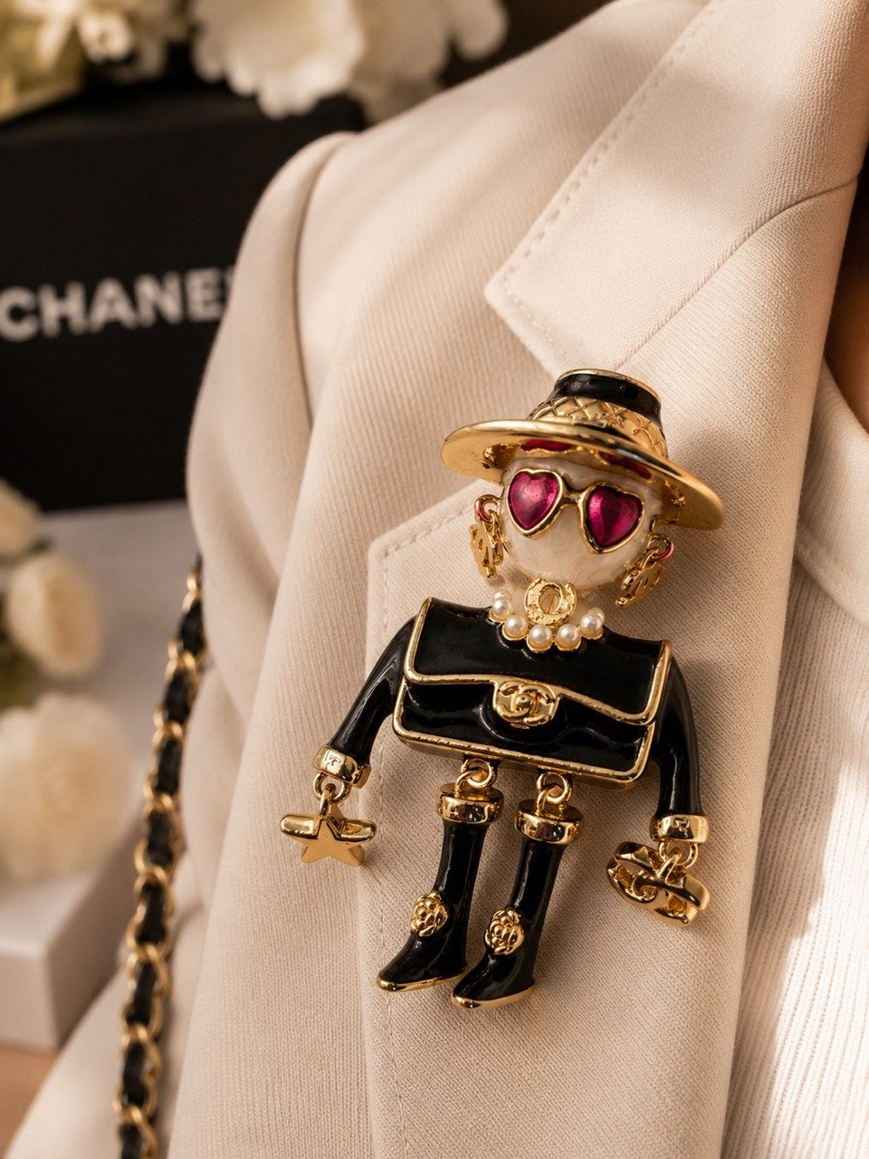 CC Fashion Doll Brooch