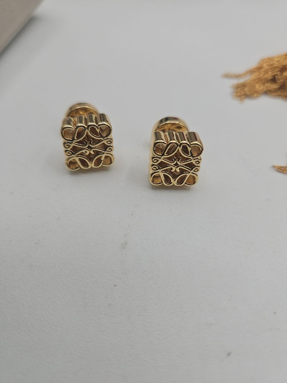 Loewe Anagram Stud Earrings