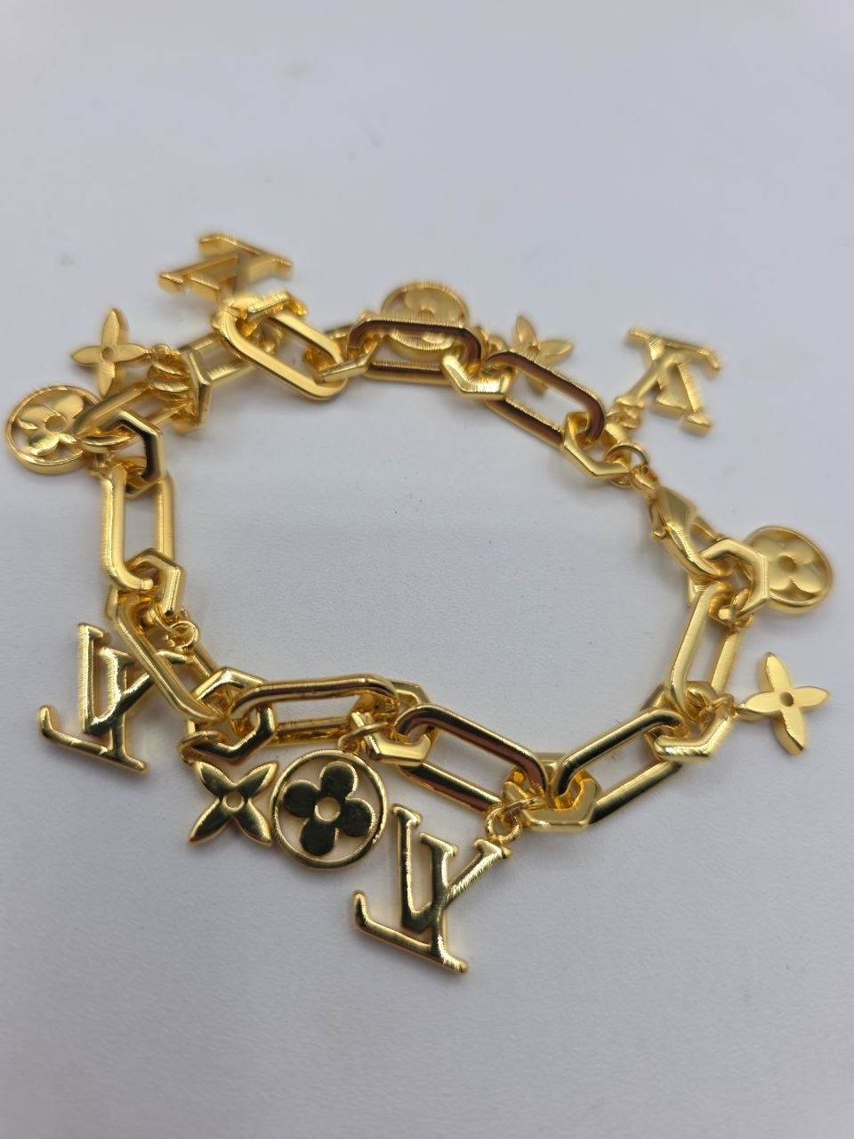 LV Charm Chain Bracelet