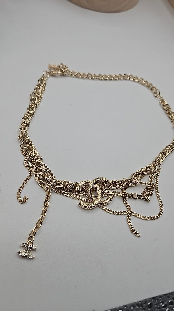 CC Layered Chain Necklace