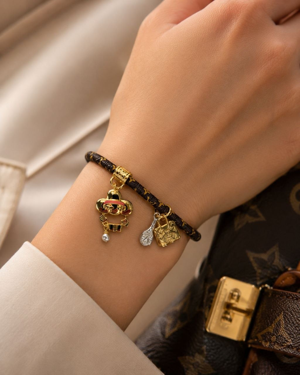 LV Vivienne Charm Bracelet