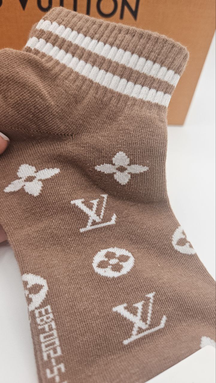 Fashion LV Short Socks