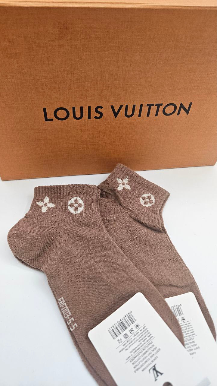 Fashion LV Short Socks