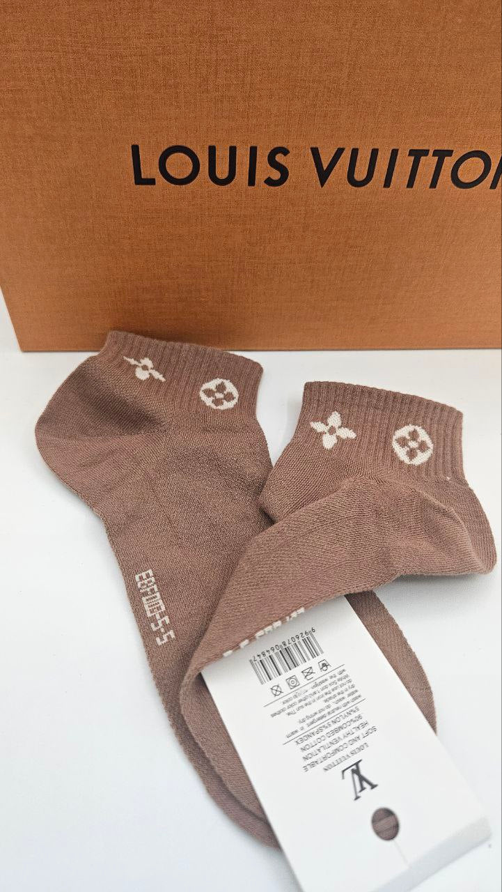 Fashion LV Short Socks