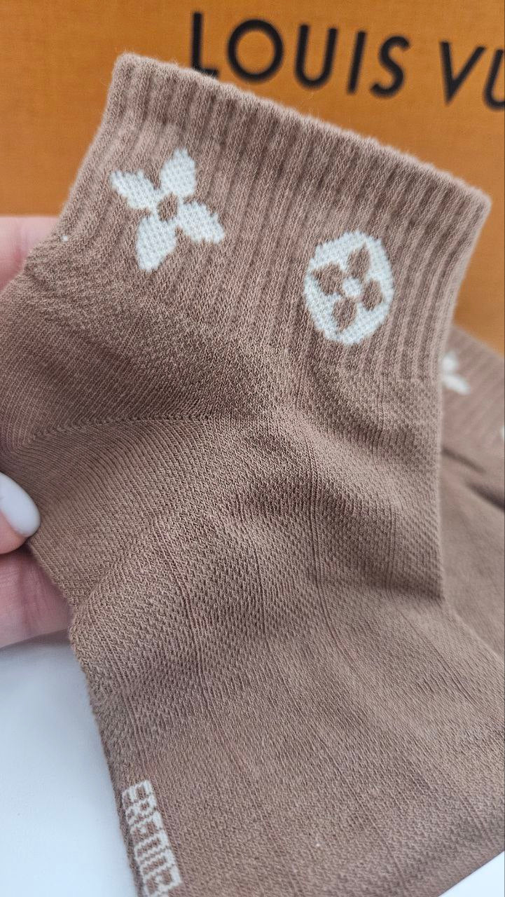 Fashion LV Short Socks