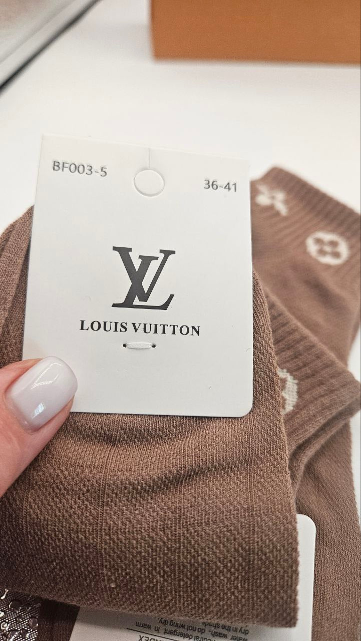 Fashion LV Short Socks