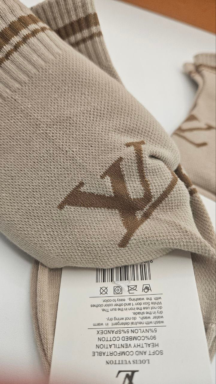 Fashion LV Short Socks