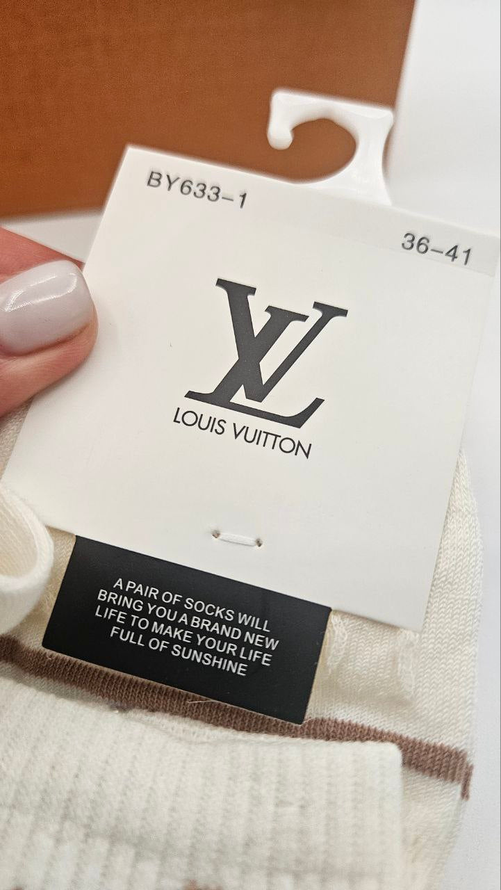 Fashion LV Short Socks
