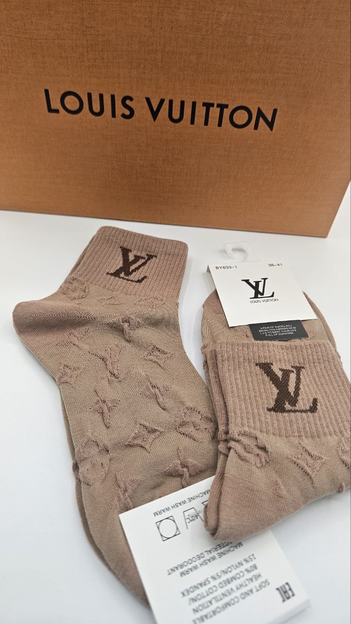 Fashion LV Short Socks