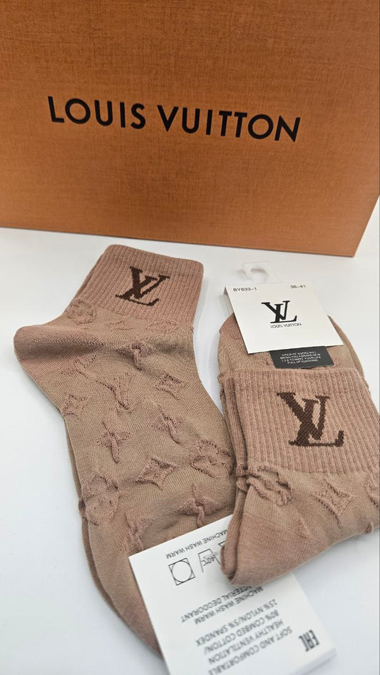 Fashion LV Short Socks