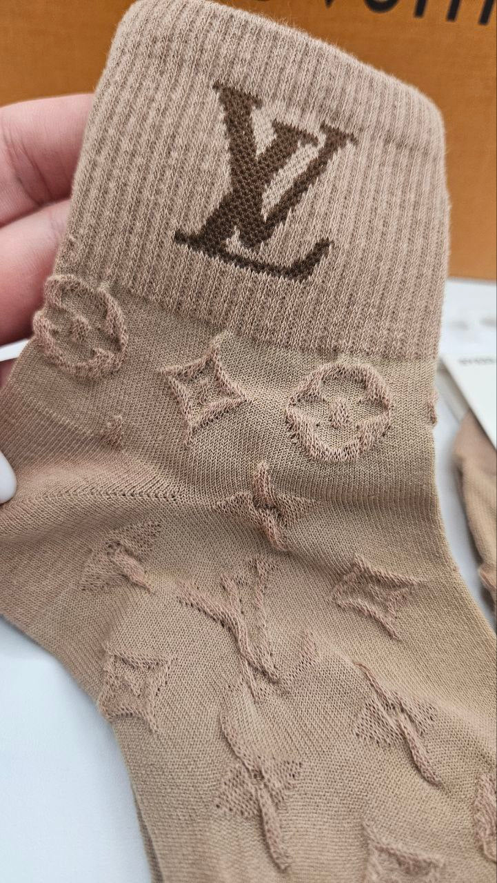 Fashion LV Short Socks