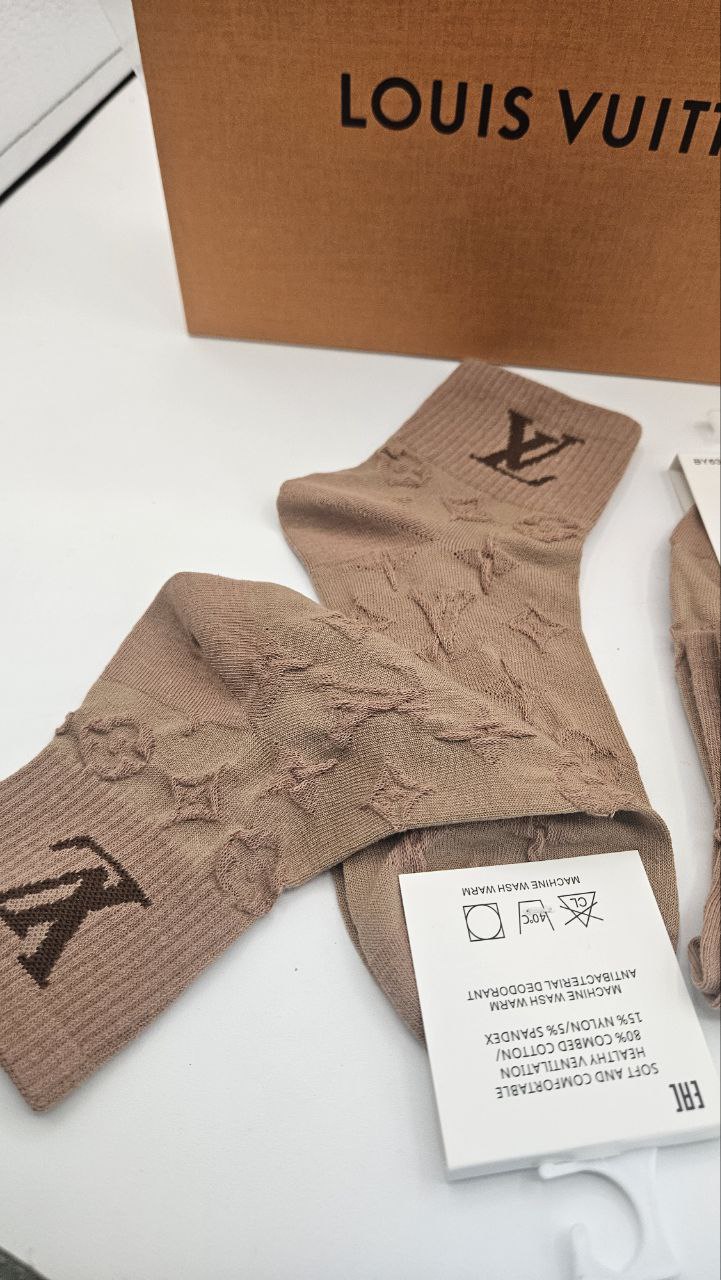 Fashion LV Short Socks