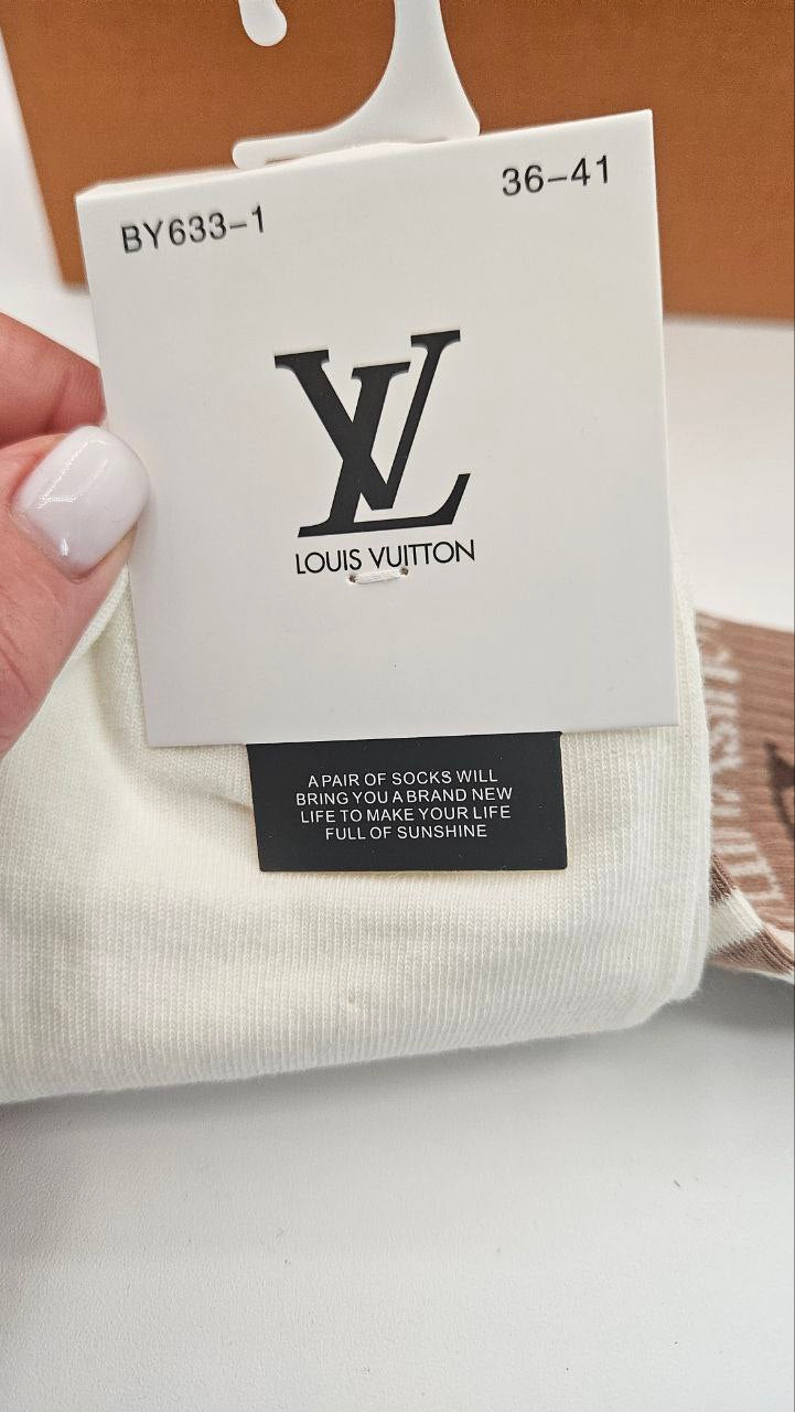 Fashion LV Short Socks