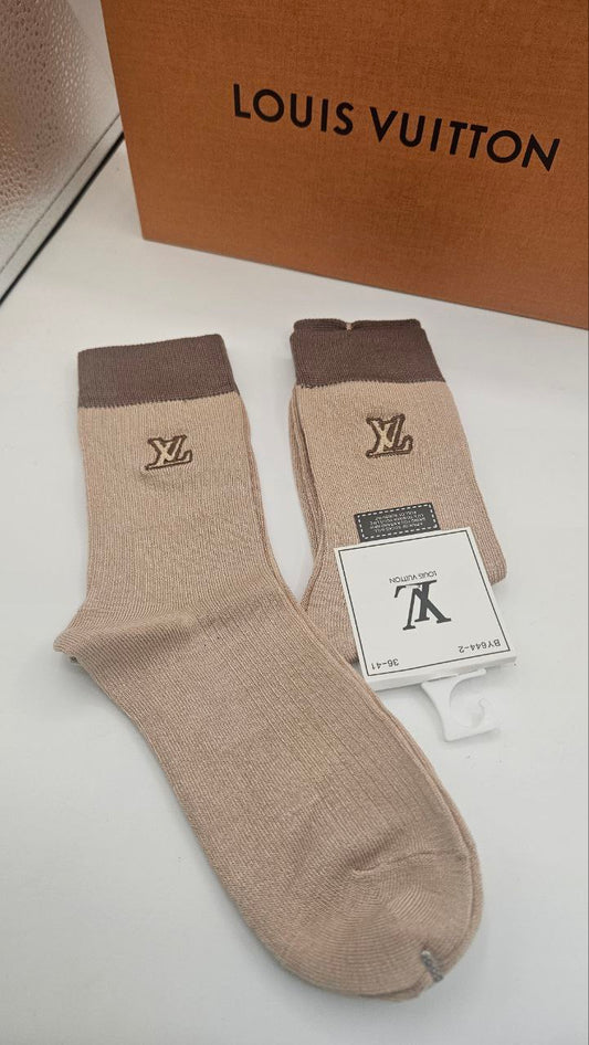 Fashion LV Long Socks