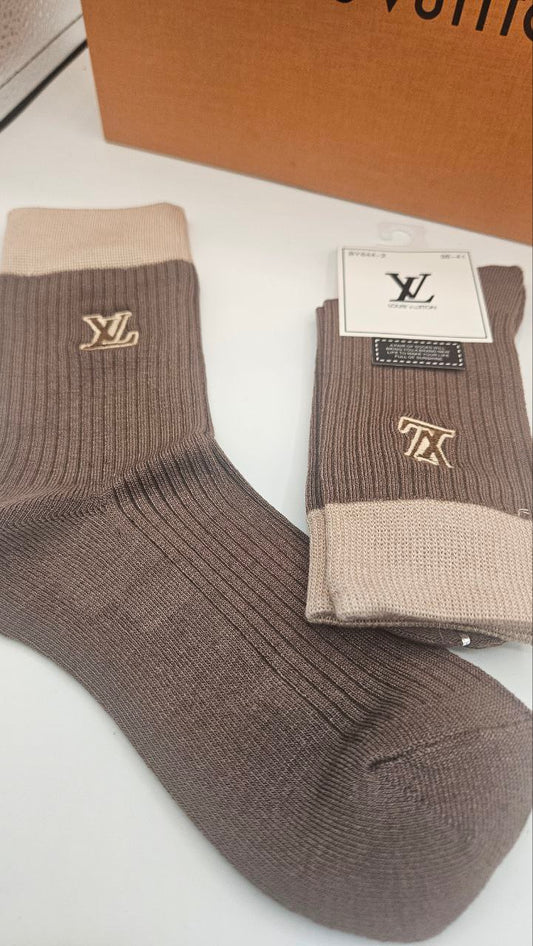 Fashion LV Long Socks
