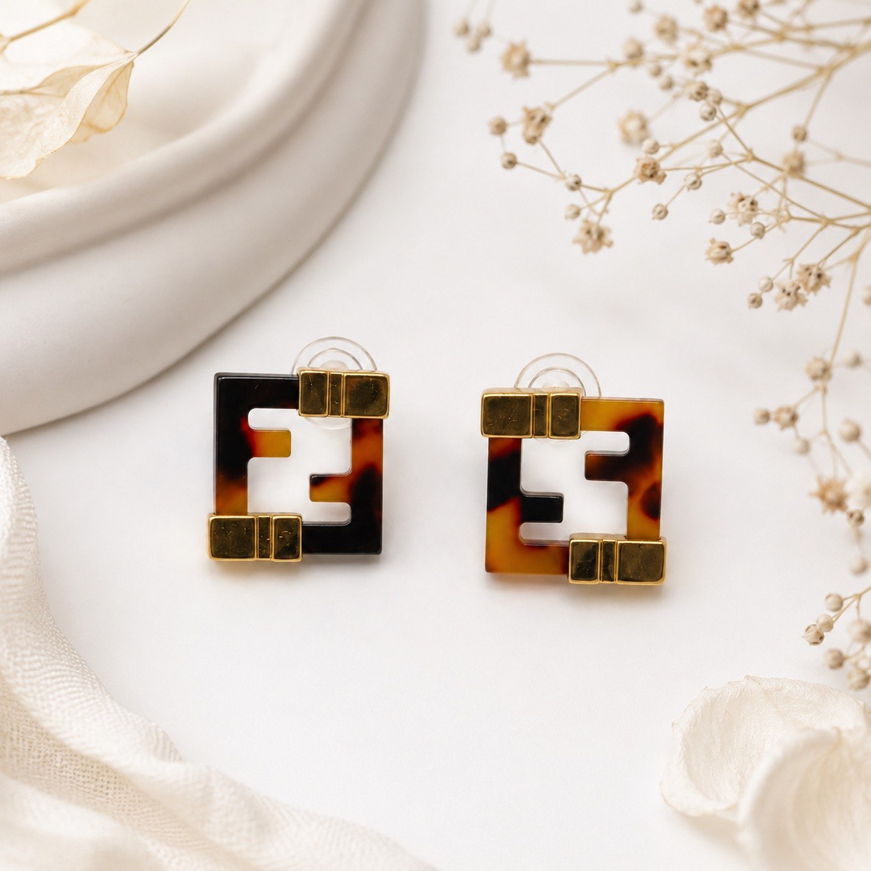 FF Tortoise Earrings
