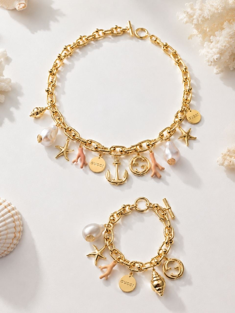 GG Ocean Charm Bracelet