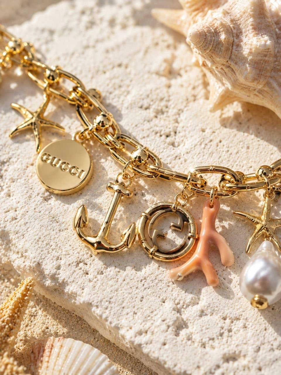 GG Ocean Charm Bracelet
